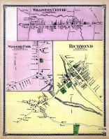 Williston Center Town, Winooski Park Town, Richmond Town, Chittenden County 1869